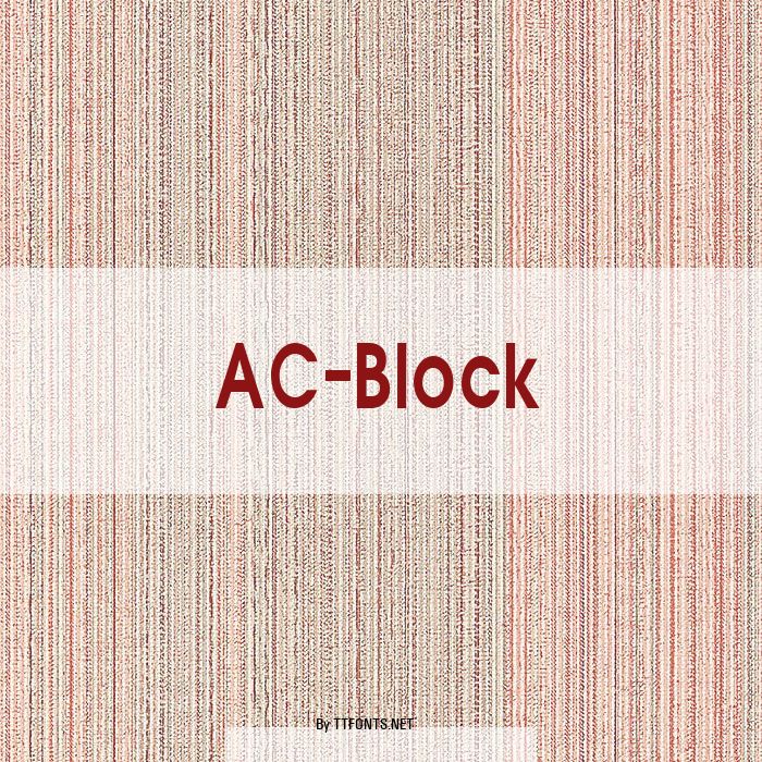 AC-Block example