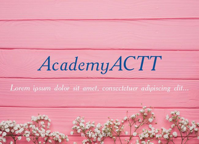 AcademyACTT example