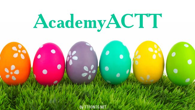 AcademyACTT example