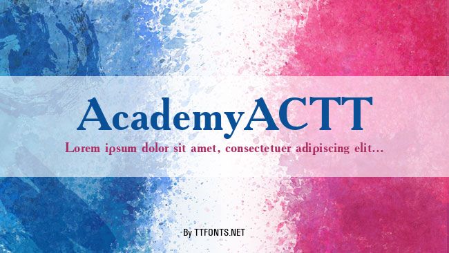 AcademyACTT example