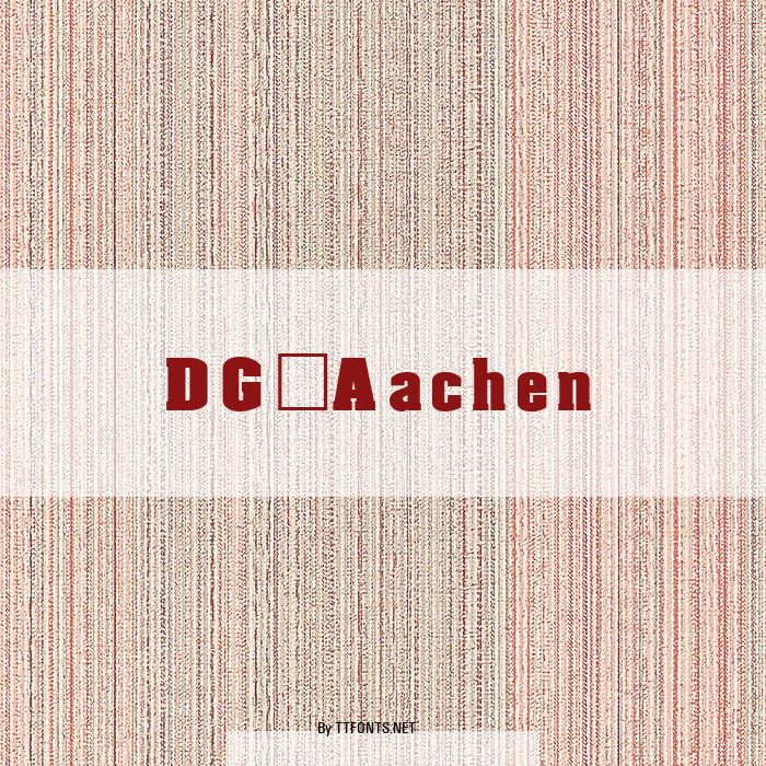 DG_Aachen example