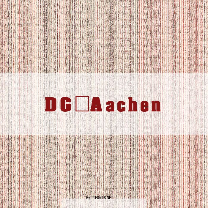 DG_Aachen example