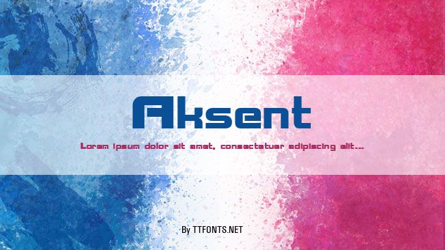 Aksent example