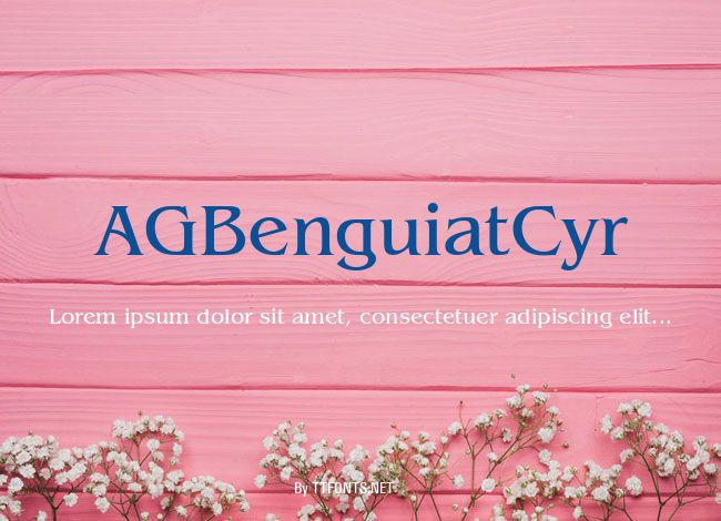 AGBenguiatCyr example
