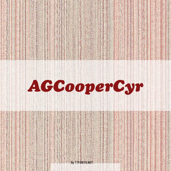 AGCooperCyr example