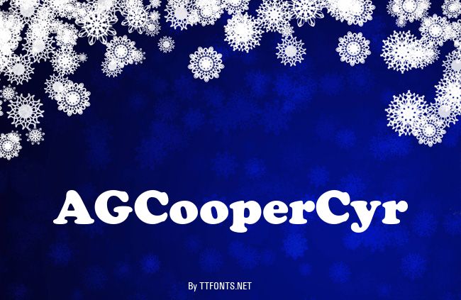 AGCooperCyr example