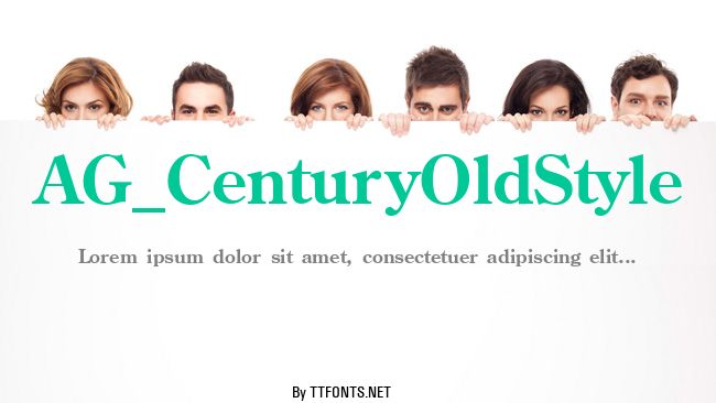 AG_CenturyOldStyle example