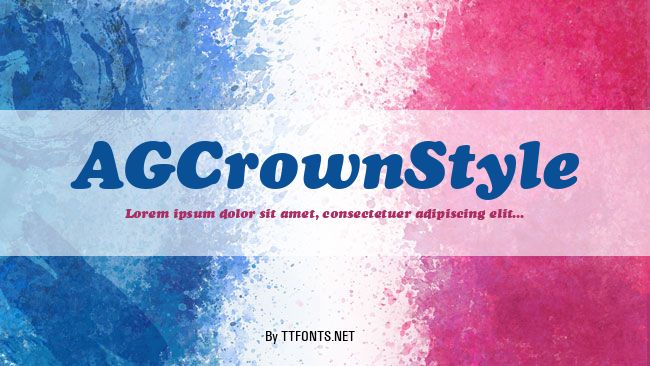 AGCrownStyle example
