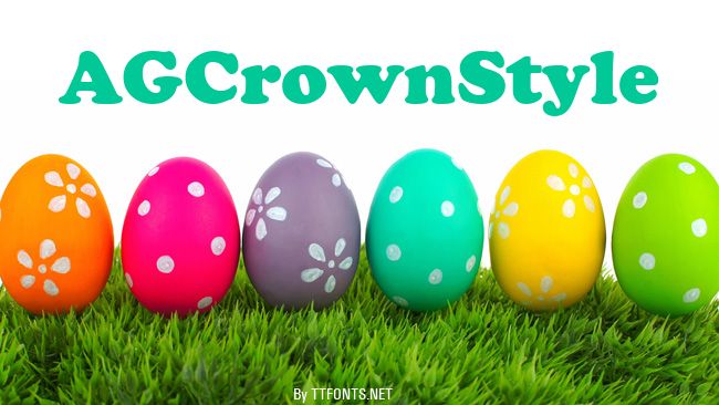 AGCrownStyle example