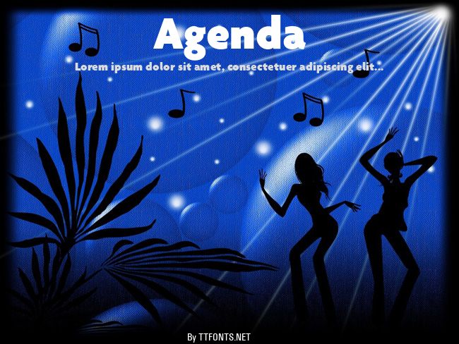 Agenda example