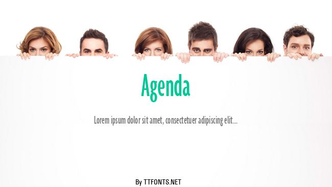 Agenda example