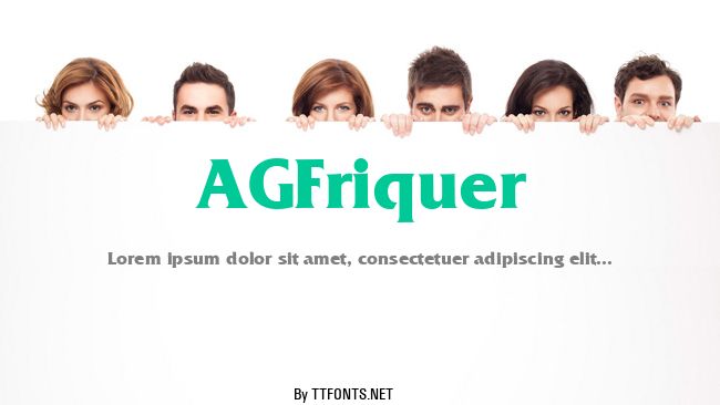 AGFriquer example
