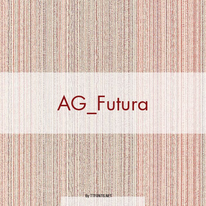 AG_Futura example