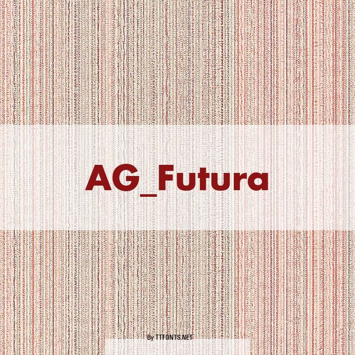AG_Futura example