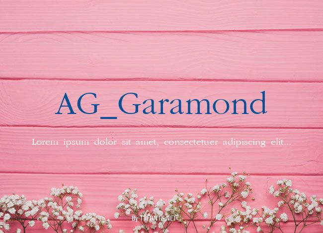 AG_Garamond example