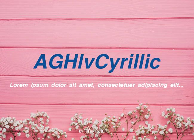 AGHlvCyrillic example
