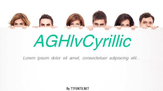 AGHlvCyrillic example