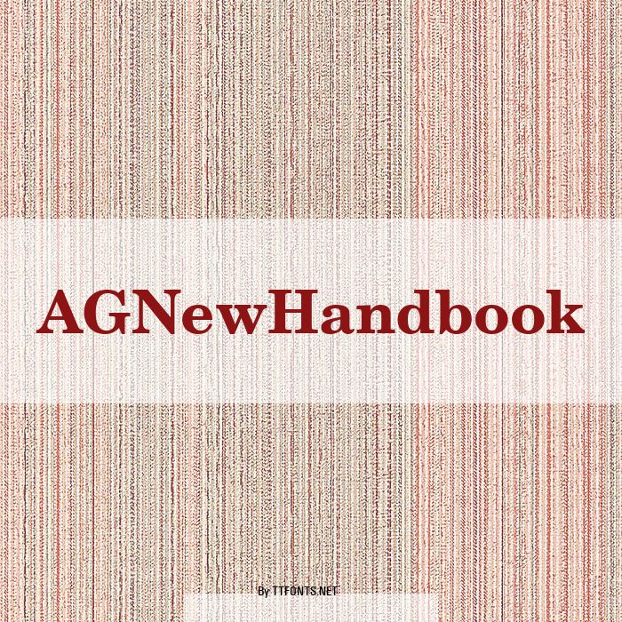 AGNewHandbook example