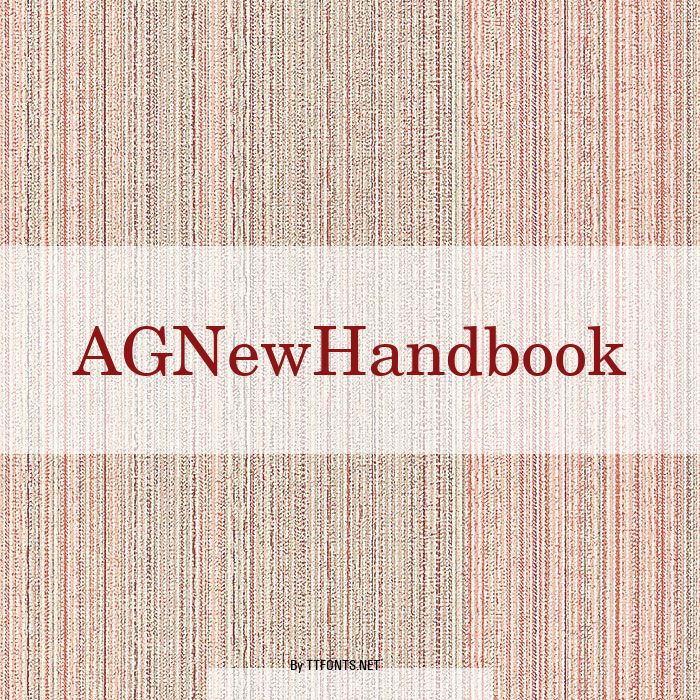 AGNewHandbook example