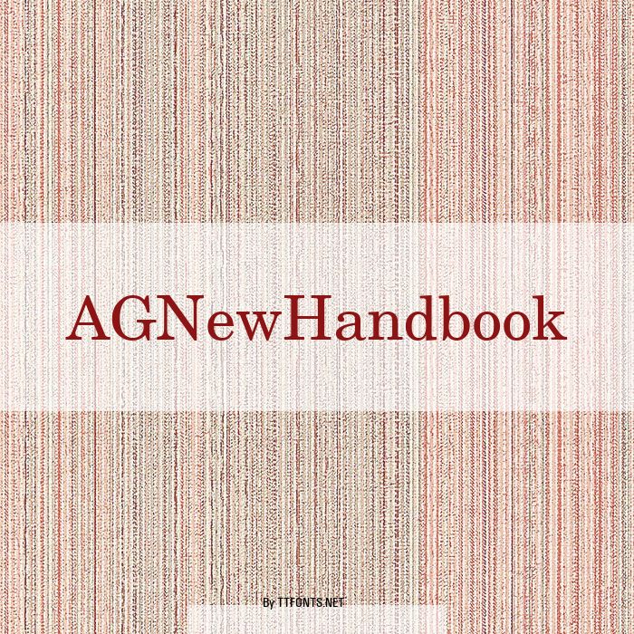 AGNewHandbook example