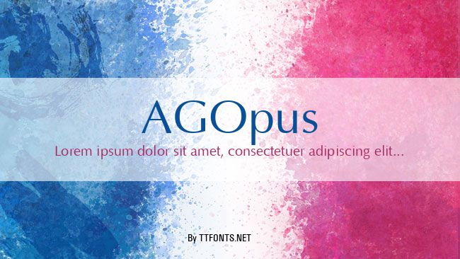 AGOpus example