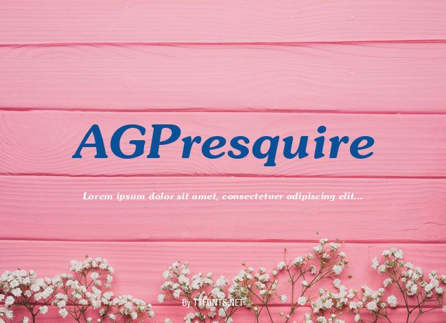 AGPresquire example