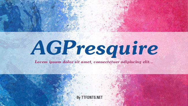AGPresquire example
