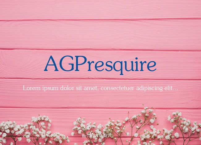 AGPresquire example