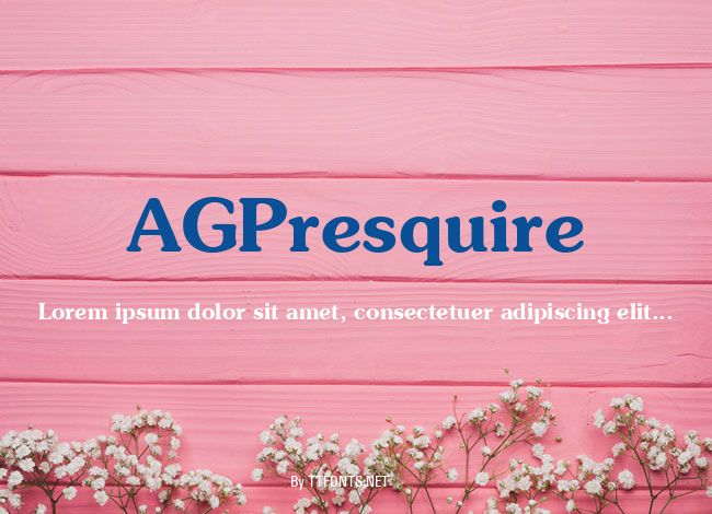 AGPresquire example