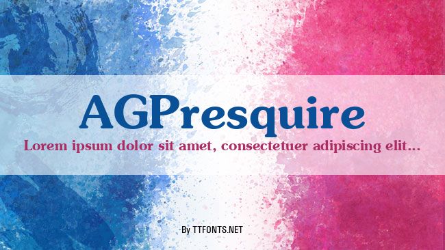 AGPresquire example