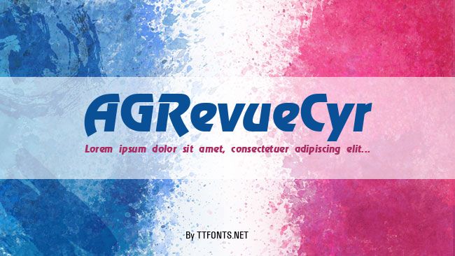 AGRevueCyr example