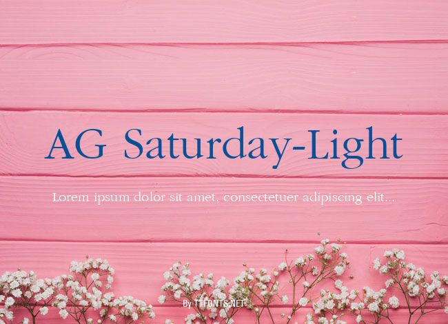 AG Saturday-Light example