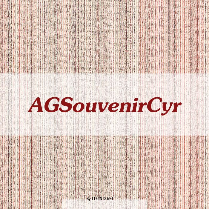 AGSouvenirCyr example