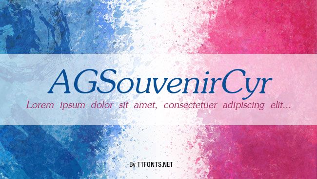 AGSouvenirCyr example