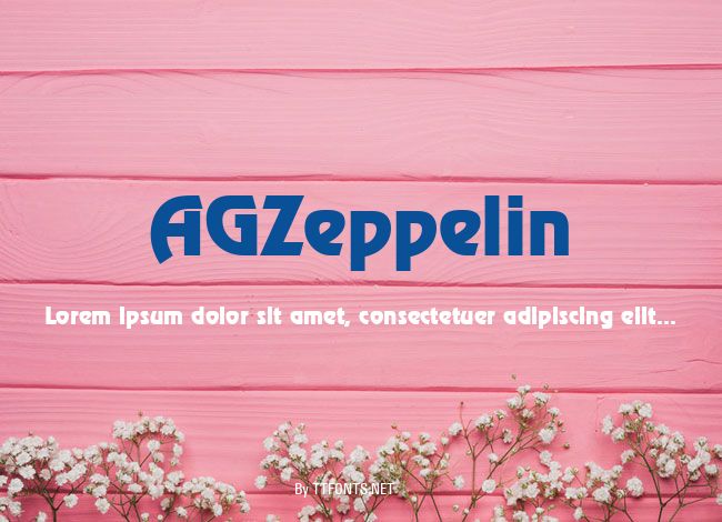 AGZeppelin example