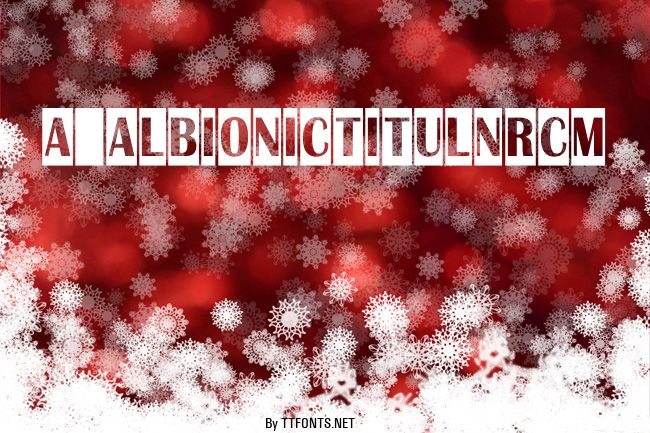 a_AlbionicTitulNrCm example