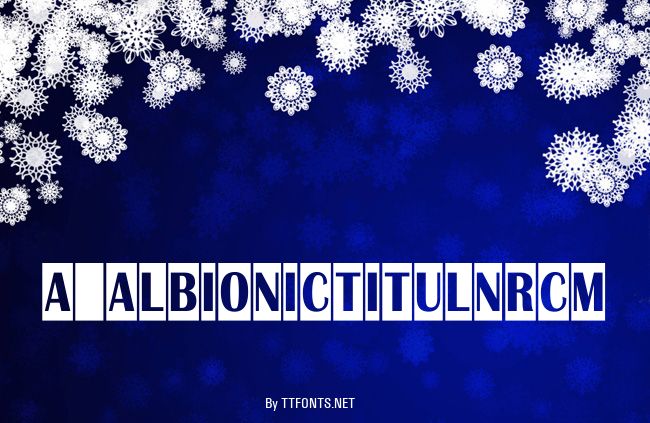 a_AlbionicTitulNrCm example