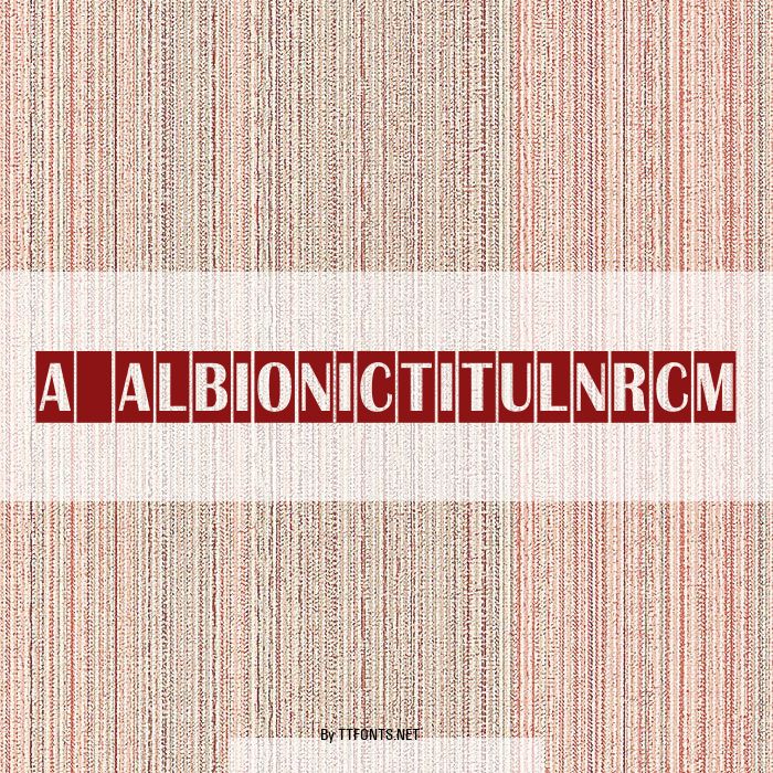 a_AlbionicTitulNrCm example