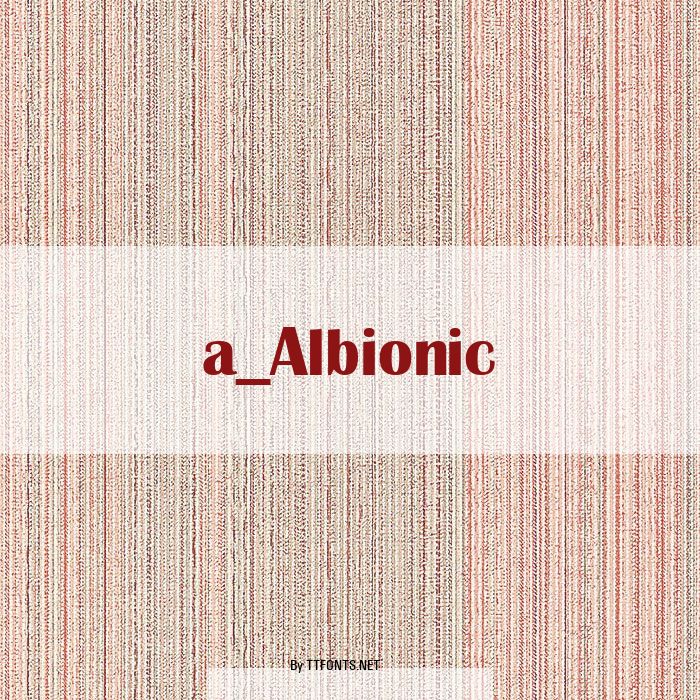 a_Albionic example