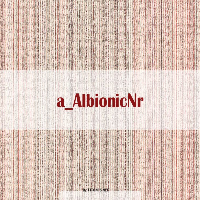 a_AlbionicNr example