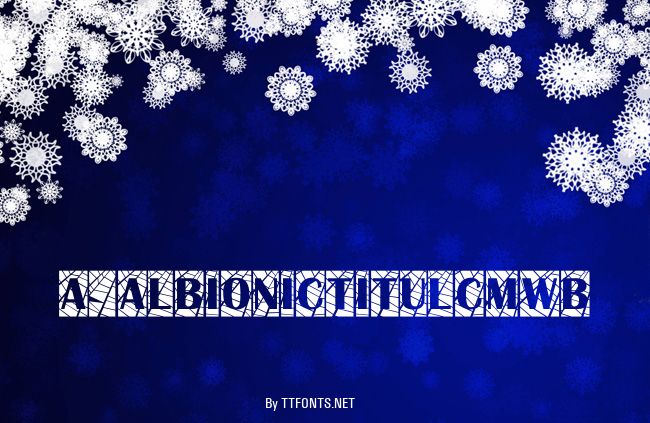 a_AlbionicTitulCmWb example