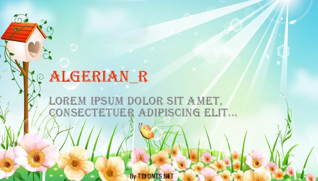 Algerian_R example