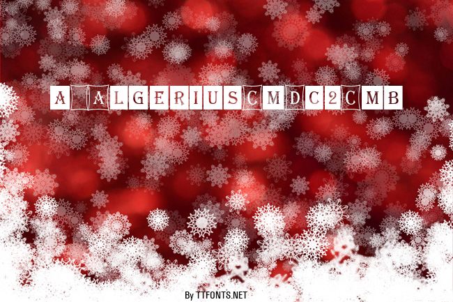 a_AlgeriusCmDc2Cmb example