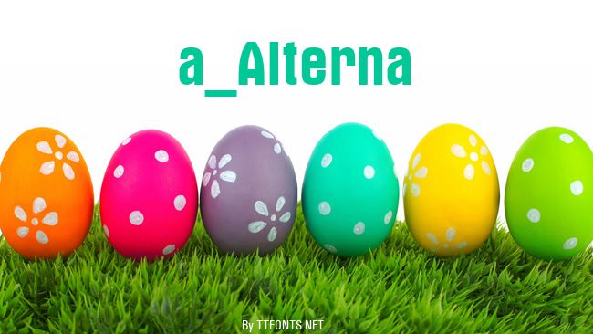 a_Alterna example