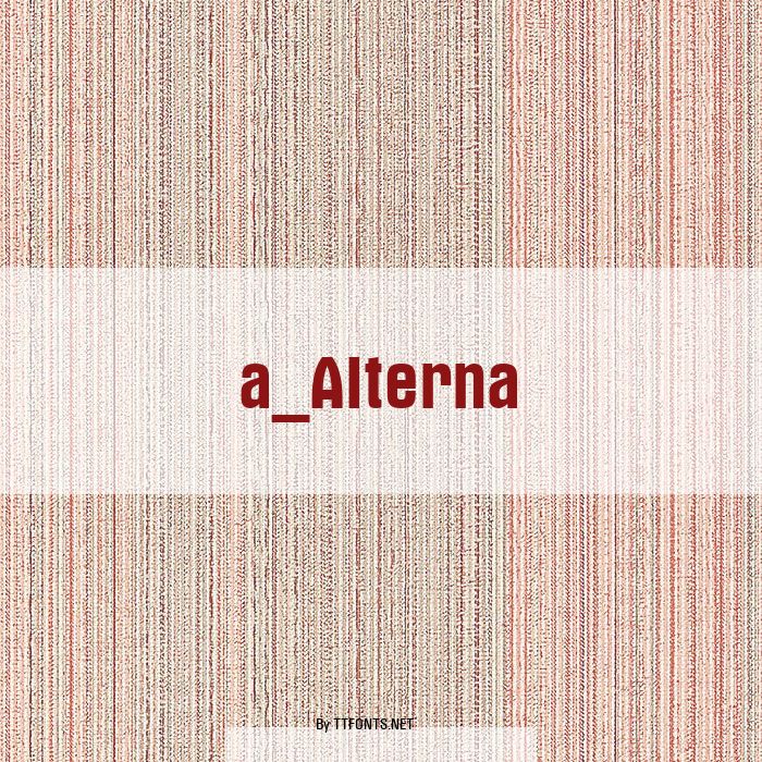 a_Alterna example