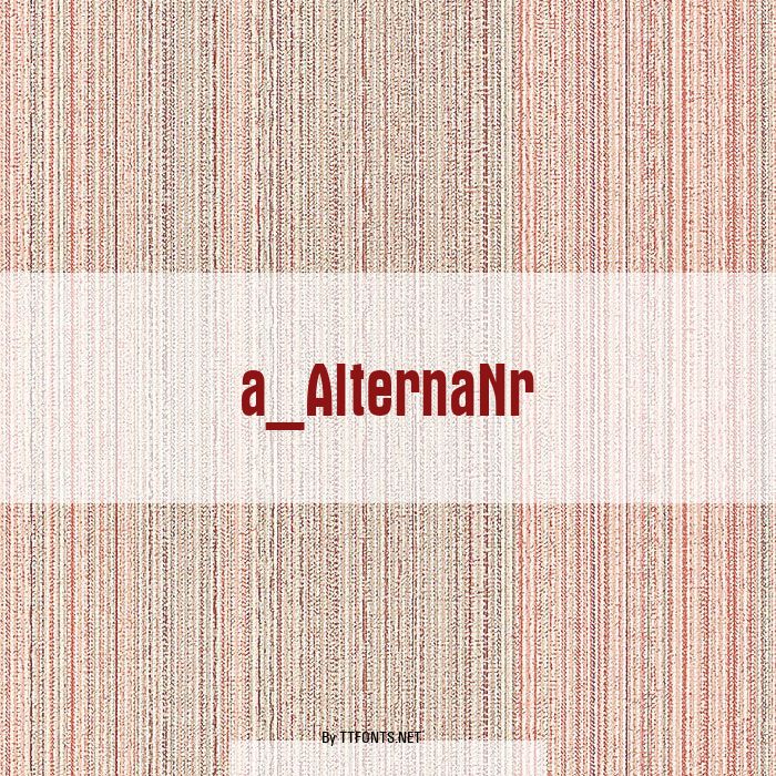 a_AlternaNr example