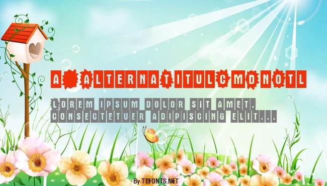 a_AlternaTitulCmDnOtl example