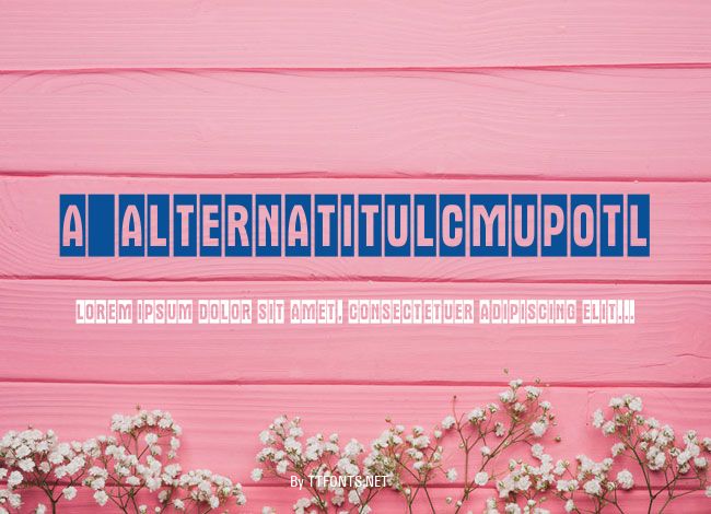 a_AlternaTitulCmUpOtl example