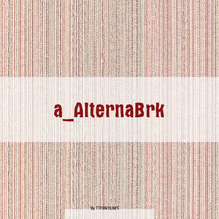 a_AlternaBrk example