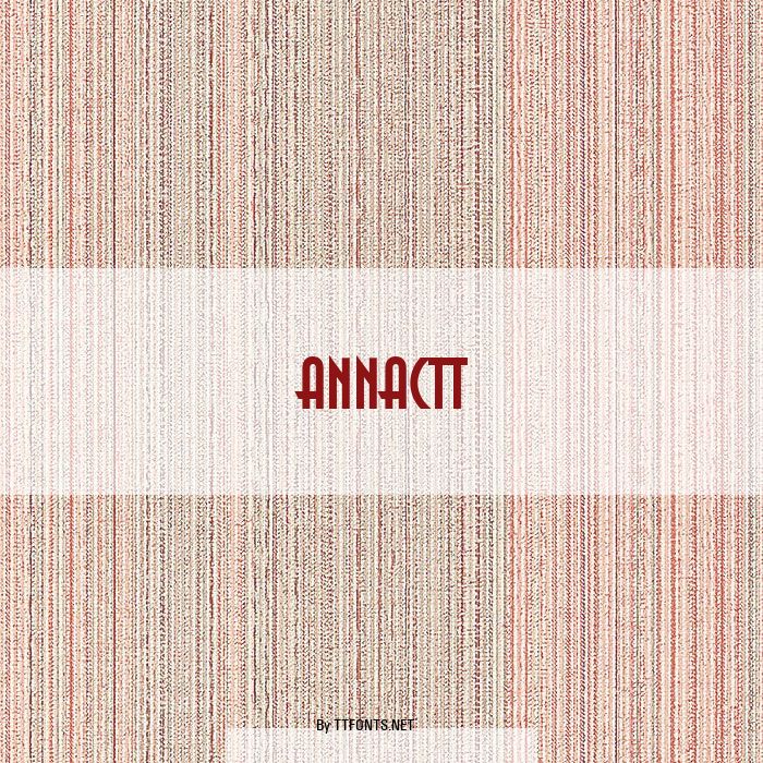 AnnaCTT example